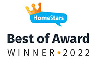 HomeStart best of award - Winner 2022 - Roofing Pros